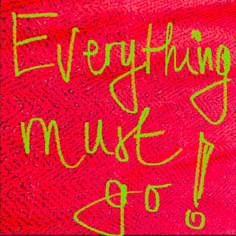 Everything must go!!! Feel free to make an offer!! 💕
